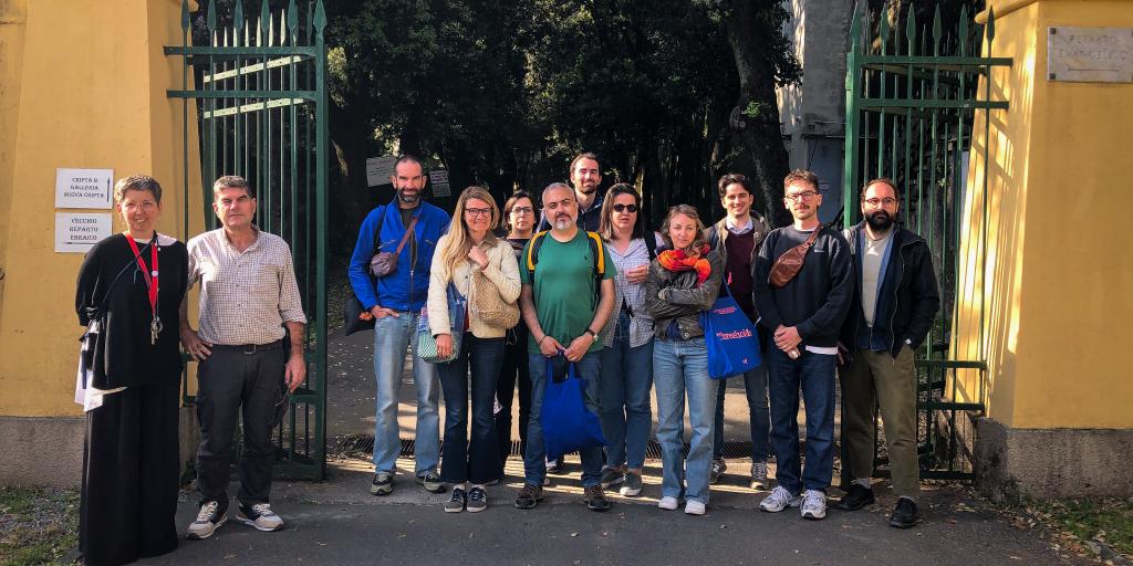 Staglieno foto di gruppo